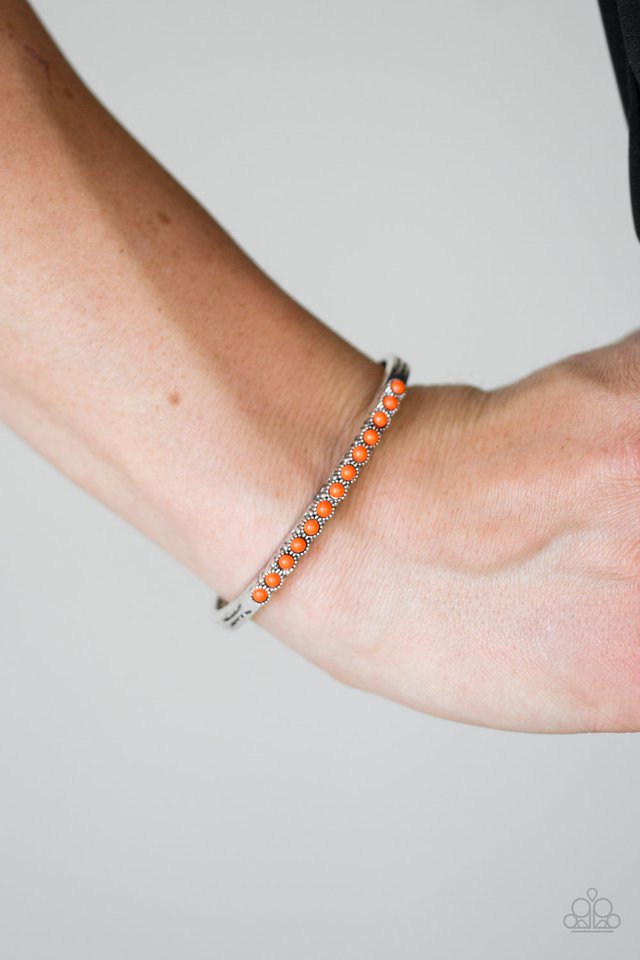 Paparazzi ♥ New Age Traveler - Orange ♥ Bracelet