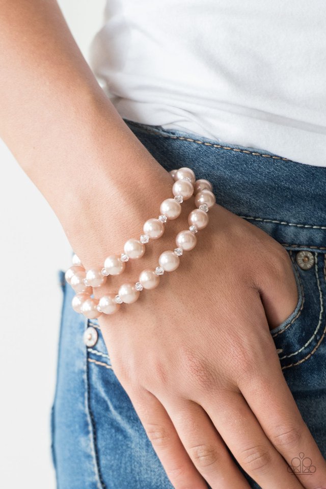 Paparazzi ♥ BALLROOM and Board - Brown ♥ Bracelet