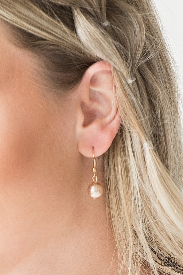 Paparazzi ♥ Glamour Girl - Brown ♥ Necklace