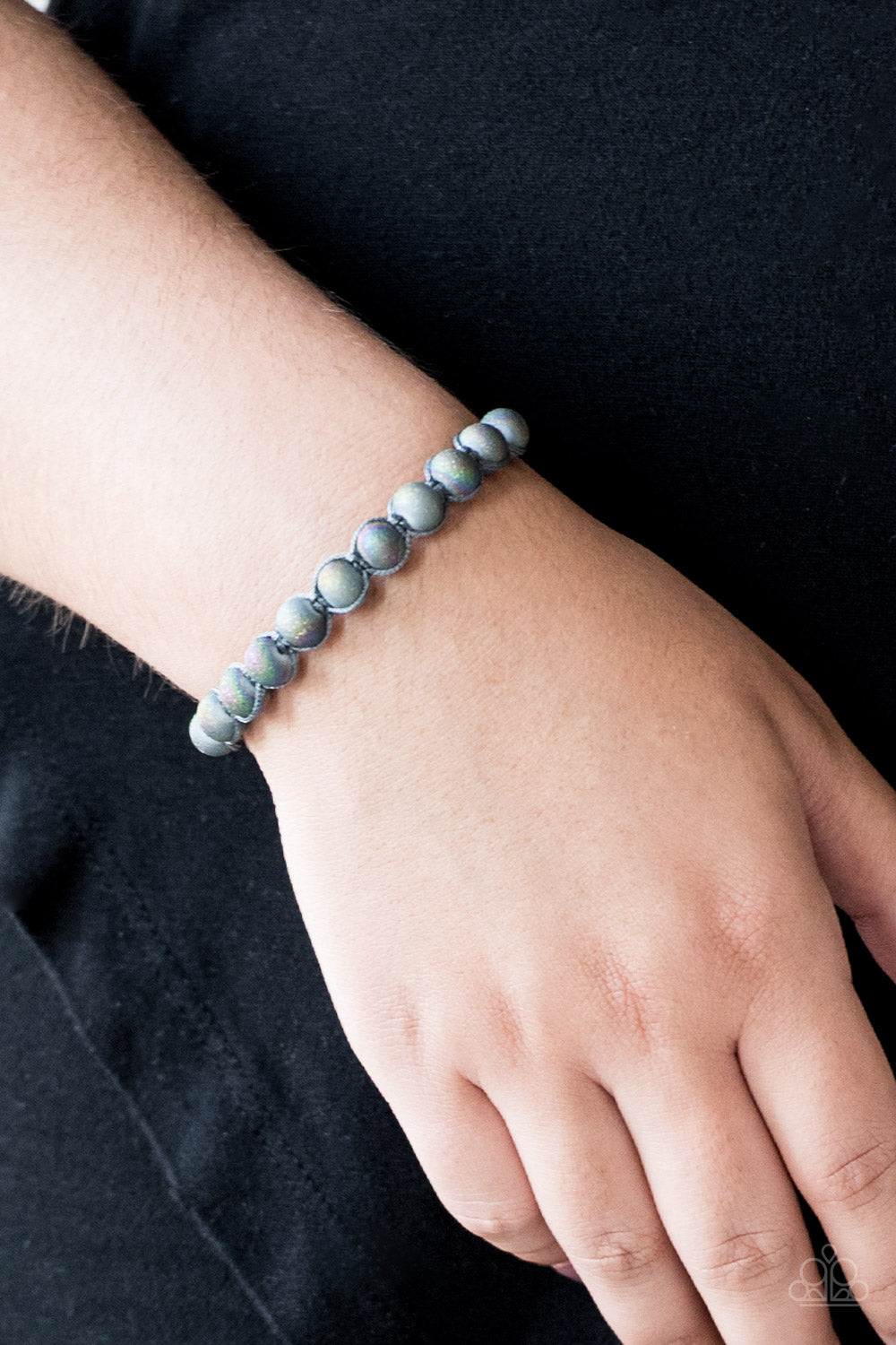 Paparazzi ♥ True TECHNICOLORS - Silver ♥  Bracelet