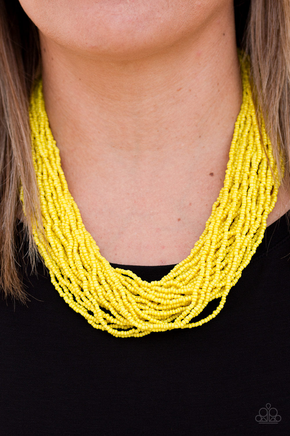 Paparazzi ♥ The Show Must CONGO On! - Yellow ♥  Necklace