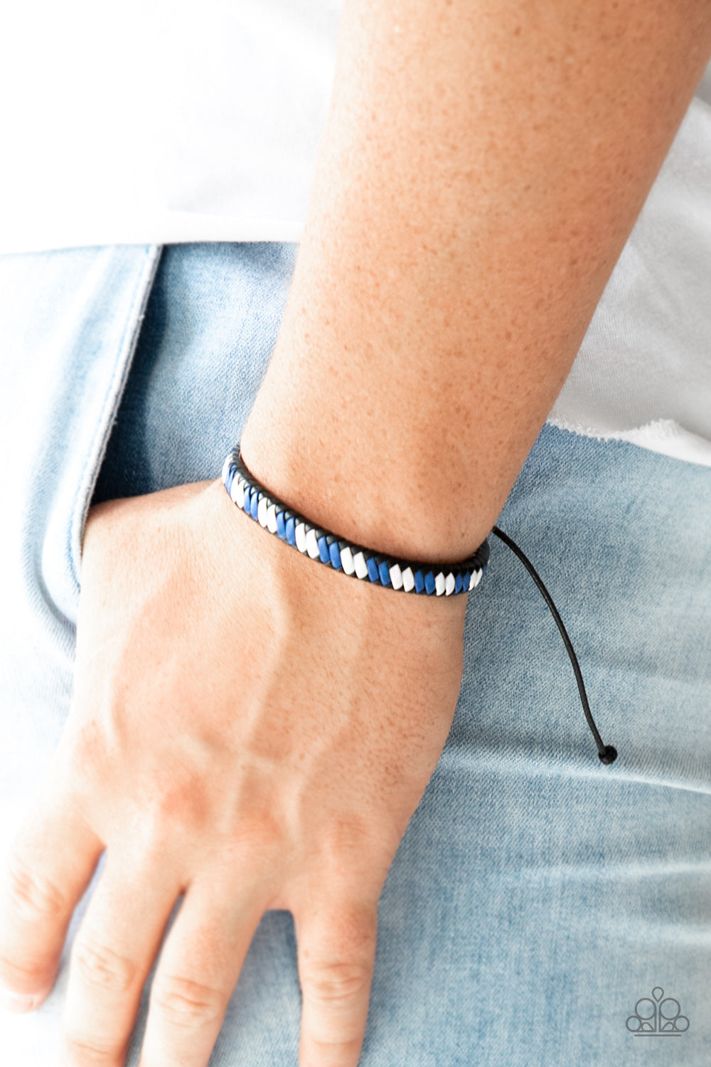 Paparazzi ♥ Adventure Attitude - Blue ♥  Bracelet
