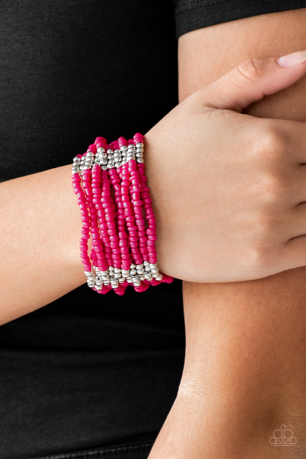 Paparazzi ♥ Outback Odyssey - Pink ♥  Bracelet