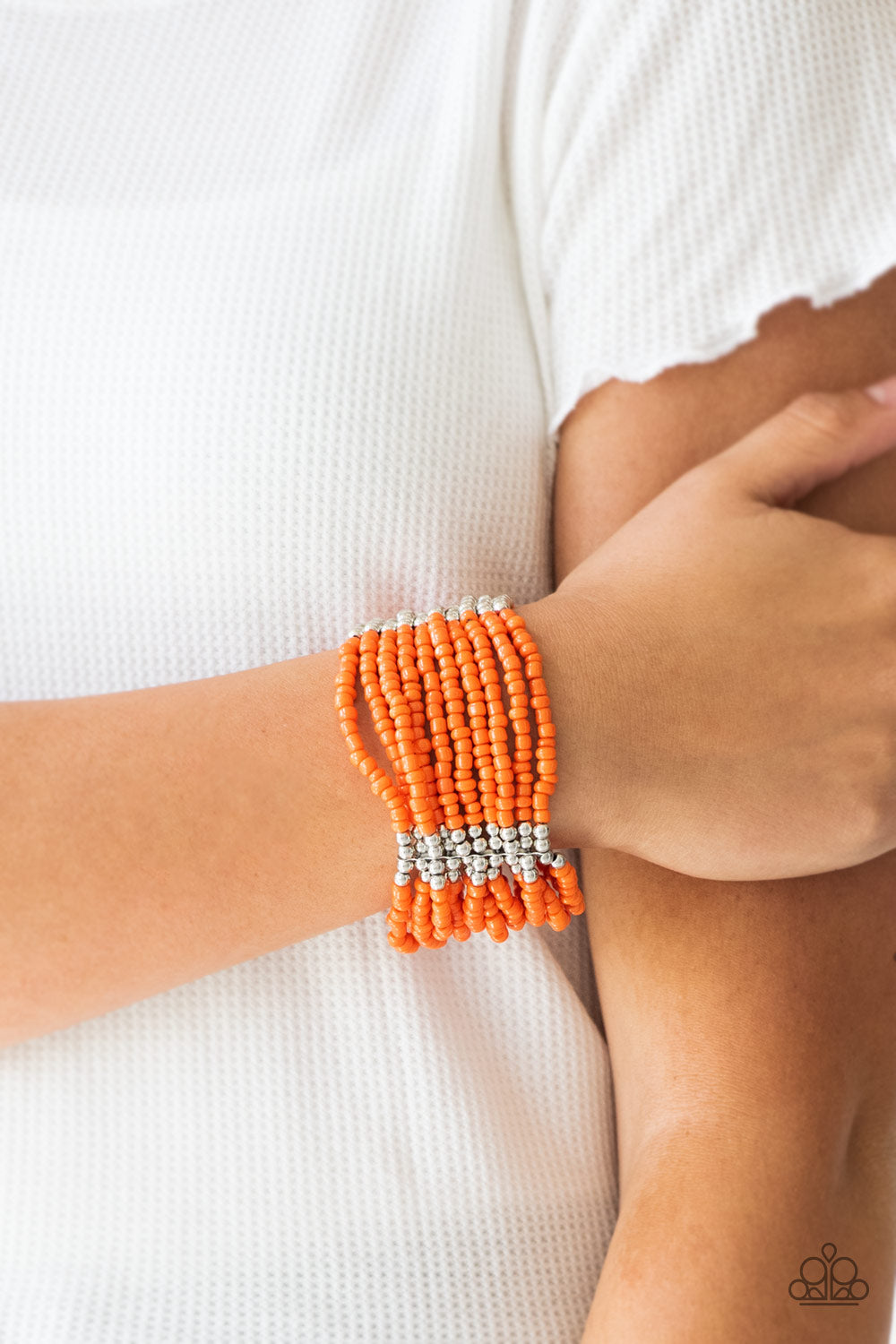Paparazzi ♥ Outback Odyssey - Orange ♥  Bracelet