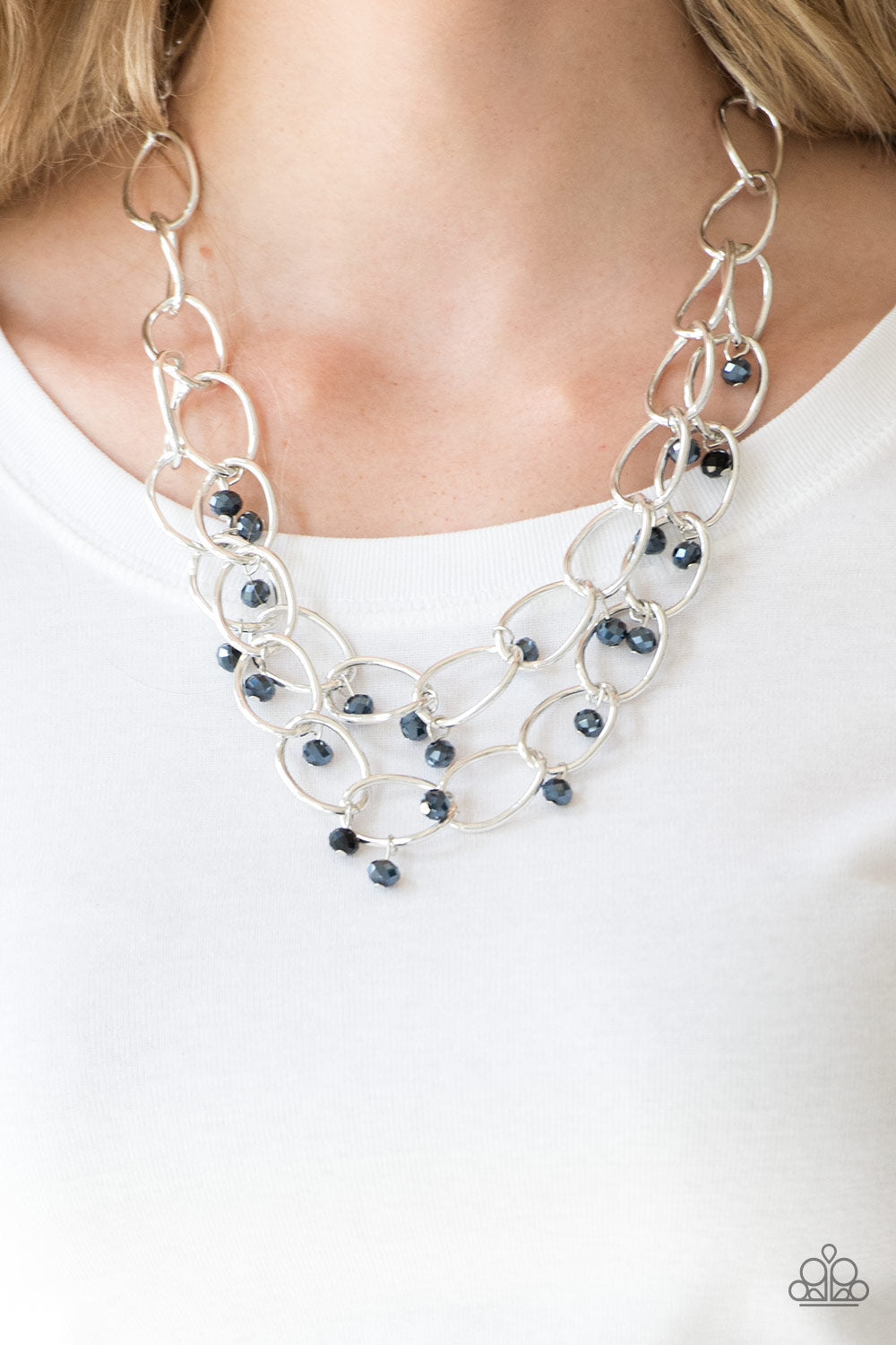 Paparazzi ♥ Yacht Tour - Blue ♥  Necklace