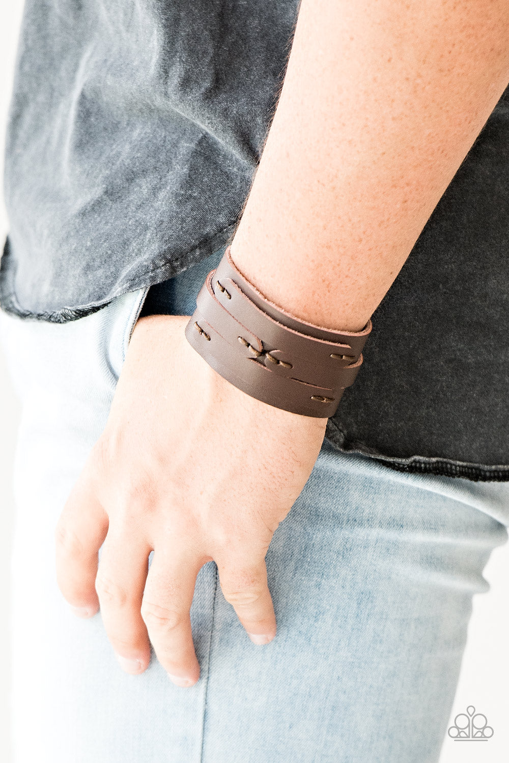 Paparazzi ♥ In or OUTLAW - Brown ♥  Bracelet