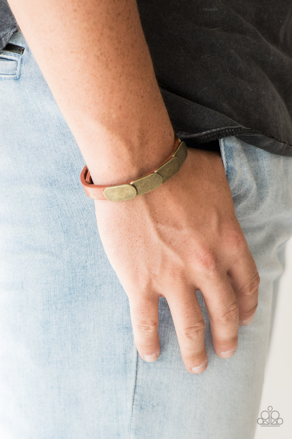 Paparazzi ♥ Off-Road Rally - Brass ♥  Bracelet