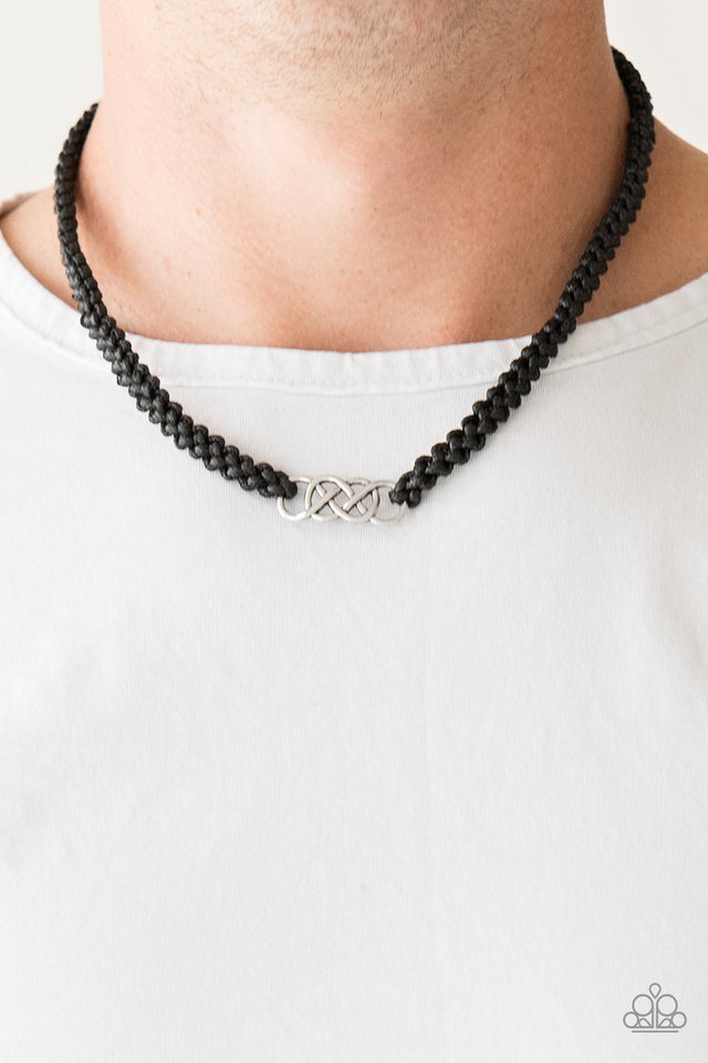 Paparazzi ♥ Just In MARITIME - Black ♥ Necklace
