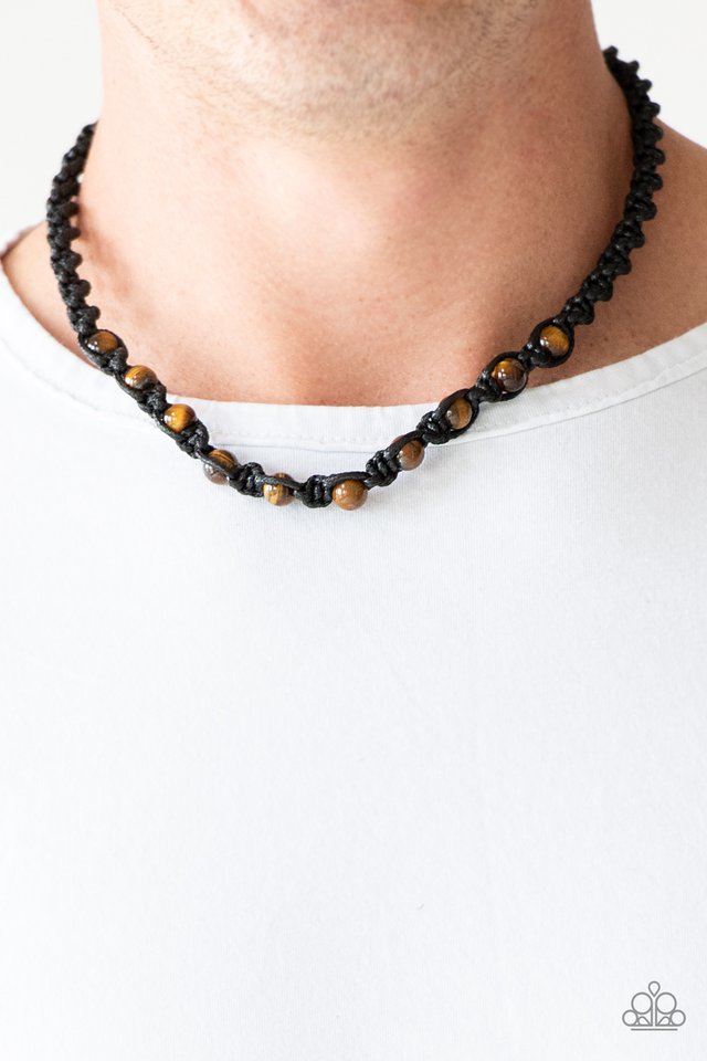 Paparazzi ♥ The Ultimate DISCOVERER - Black ♥ Necklace