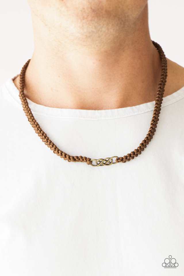 Paparazzi ♥ Just In MARITIME - Brass ♥ Necklace