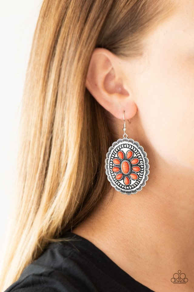 Paparazzi ♥ Absolutely Apothecary - Orange ♥ Earrings