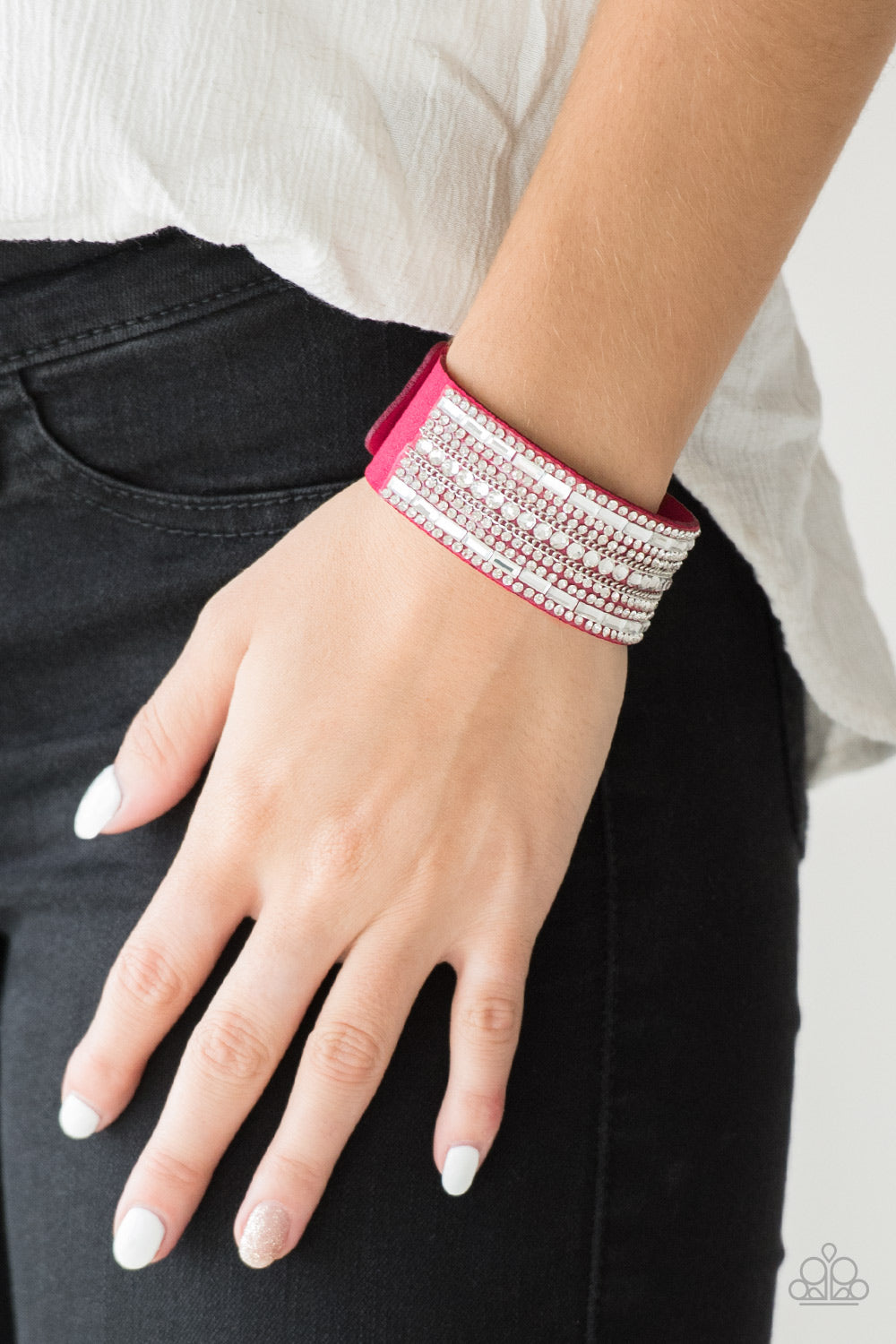 Paparazzi ♥ Rebel Radiance - Pink ♥  Bracelet