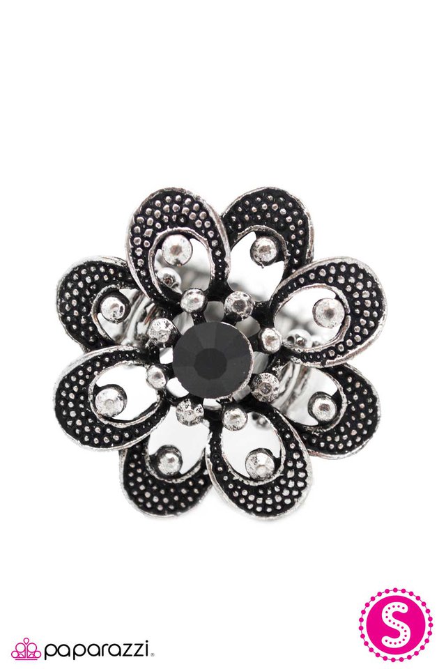 Paparazzi ♥ Growing Admiration - Black ♥ Ring