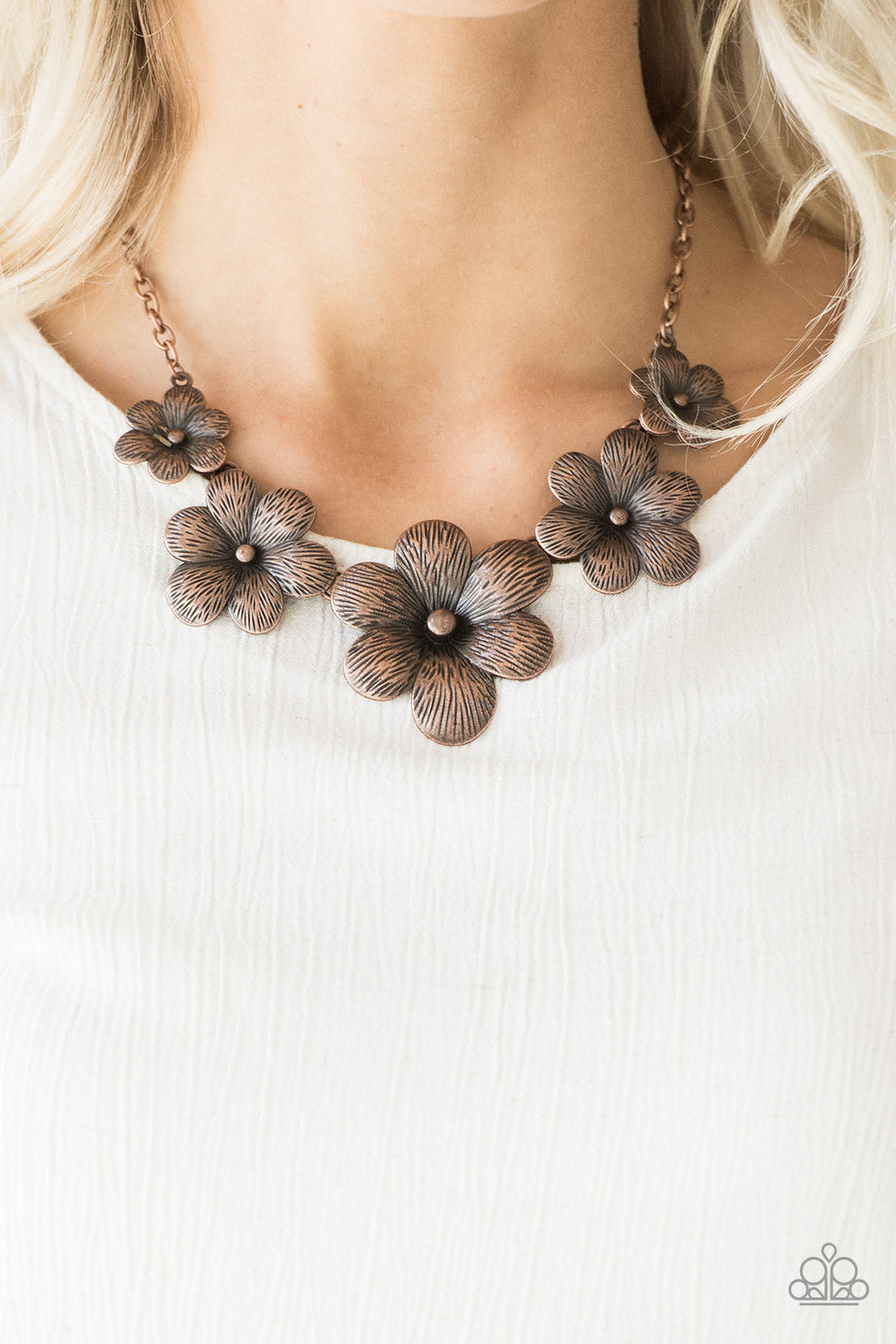 Paparazzi ♥ Secret Garden - Copper ♥  Necklace