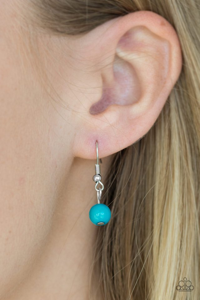 Paparazzi ♥ On Mountain Time - Blue ♥ Necklace