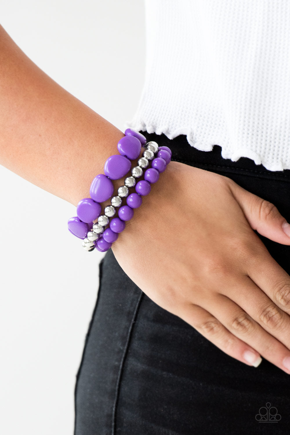 Paparazzi ♥ Color Venture - Purple ♥  Bracelet