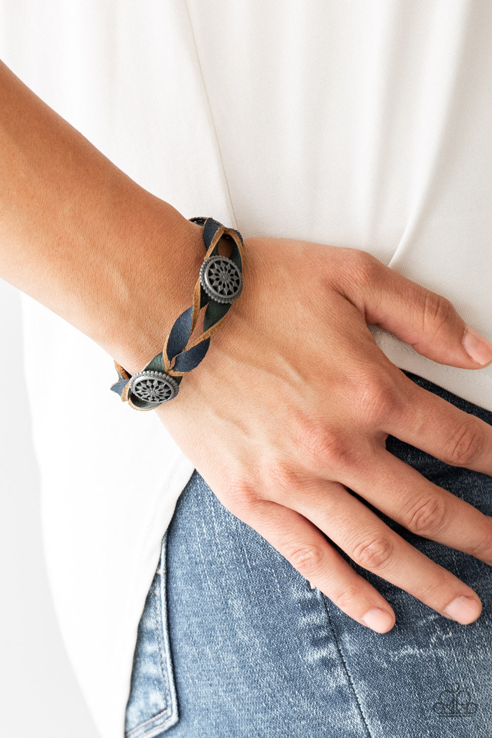 Paparazzi ♥ Wide Open RANGER - Blue ♥  Bracelet