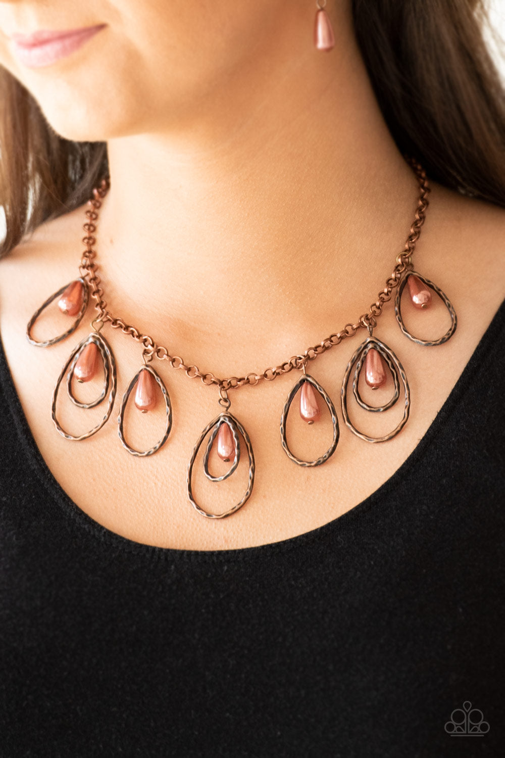 Paparazzi ♥ Rustic Ritz - Copper ♥  Necklace