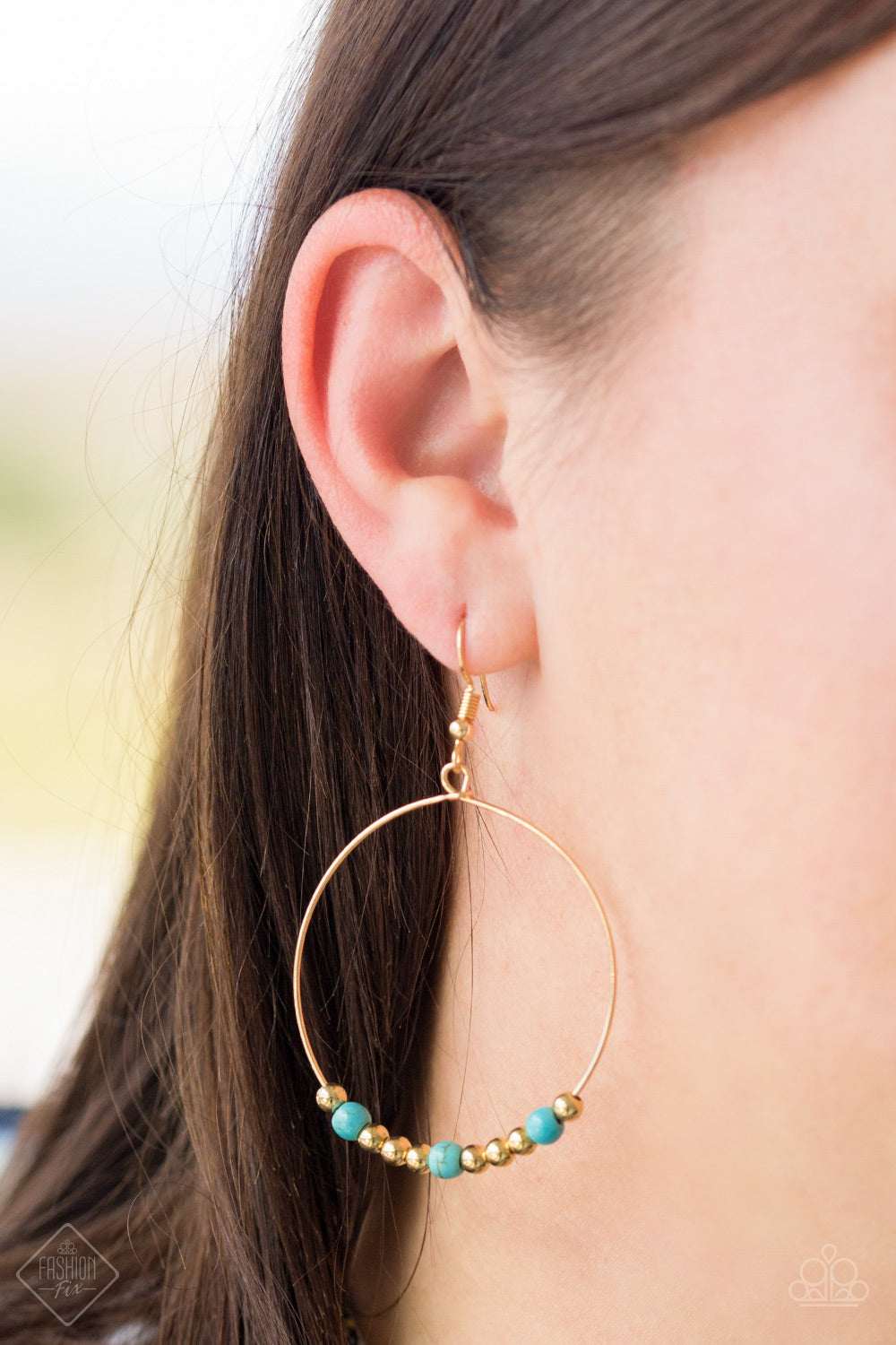 Paparazzi ♥ Say A Little PRAIRIE - Blue ♥  Earrings