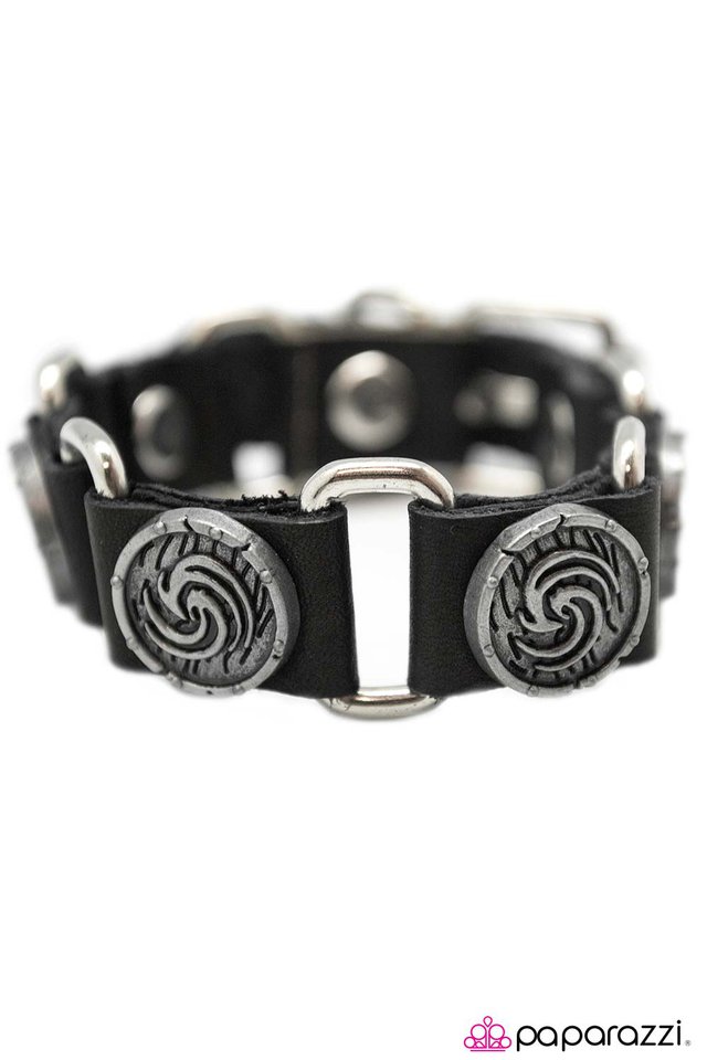 Paparazzi ♥ Shape Shifter - Black ♥ Bracelet