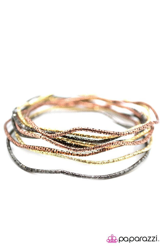 Paparazzi ♥ Mix and Mingle - Copper ♥ Bracelet