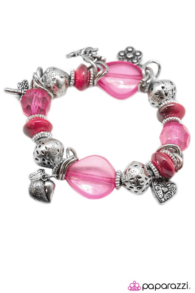 Paparazzi ♥ Never A Dull Moment - Pink ♥ Bracelet