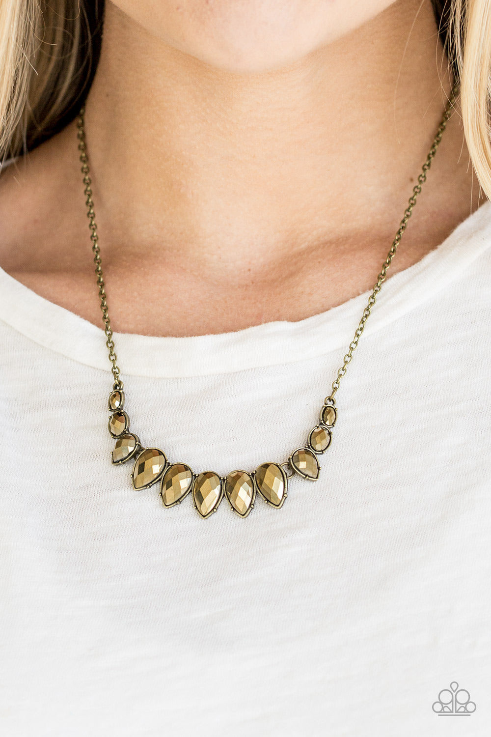 Paparazzi ♥ Street REGAL - Brass ♥  Necklace