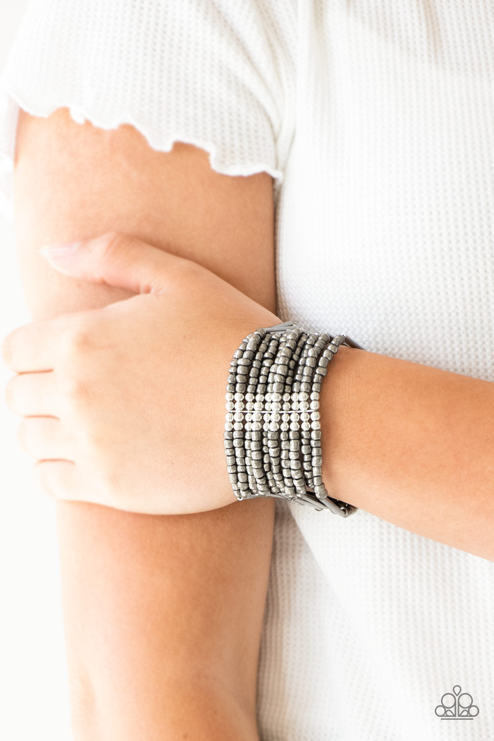 Paparazzi ♥ Rural Retreat - Silver ♥  Bracelet