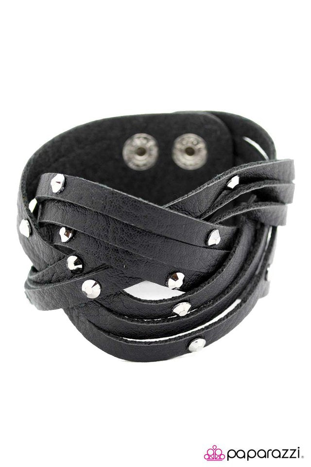 Paparazzi ♥ Dreamweaver - Black ♥ Bracelet
