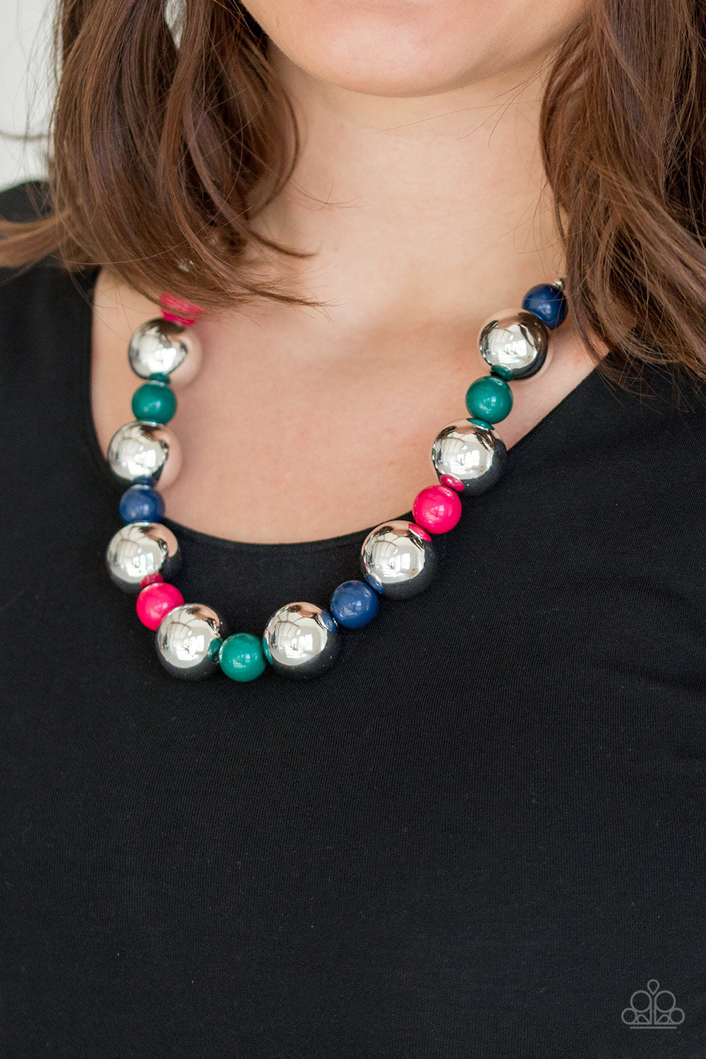 Paparazzi ♥ Top Pop - Multi ♥  Necklace