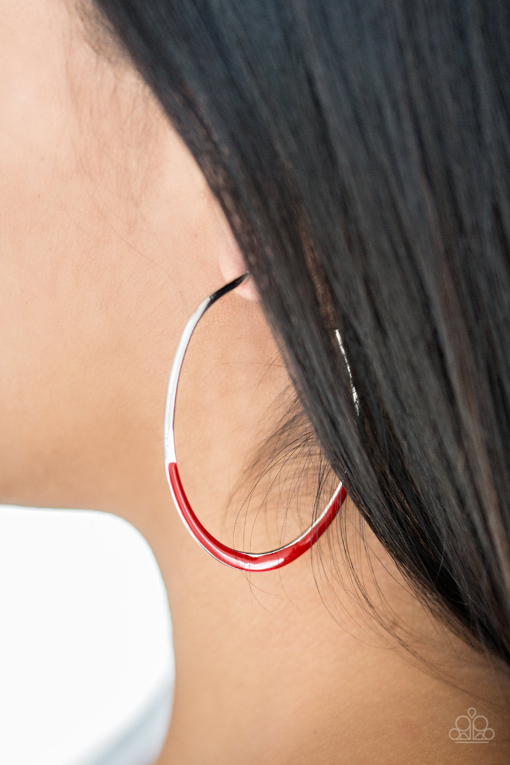 Paparazzi ♥ So Seren-DIP-itous - Red ♥  Earrings