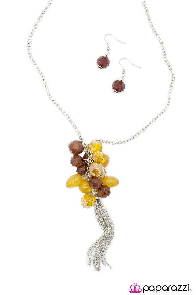Paparazzi ♥ The Sweet Life - Yellow ♥ Necklace