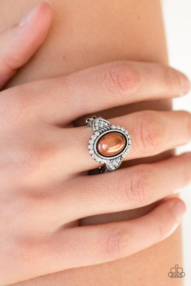 Paparazzi ♥ Pearl Party - Brown ♥ Ring