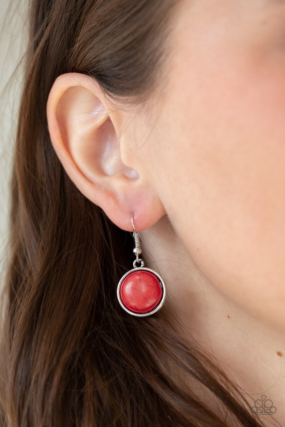 Paparazzi ♥ Cougar - Red ♥  Necklace