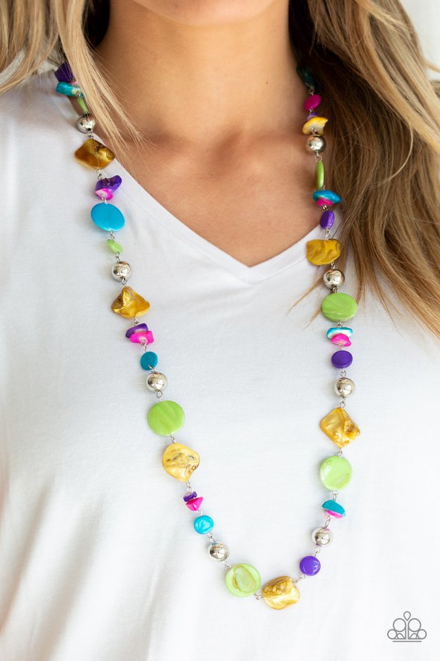 Paparazzi ♥ A World To SEA - Multi ♥ Necklace