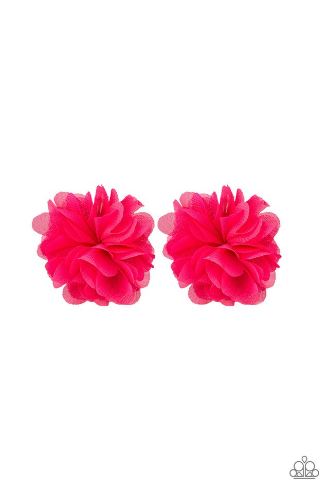 Paparazzi ♥ Basket Full Of Posies - Pink ♥ Hair Clip