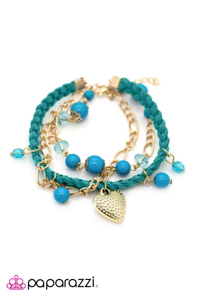 Paparazzi ♥ Stop Dragging My Heart Around - Blue ♥ Bracelet