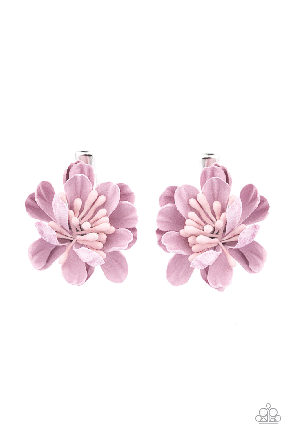 Paparazzi ♥ Awesome Apple Blossom - Purple ♥  Hair Clip