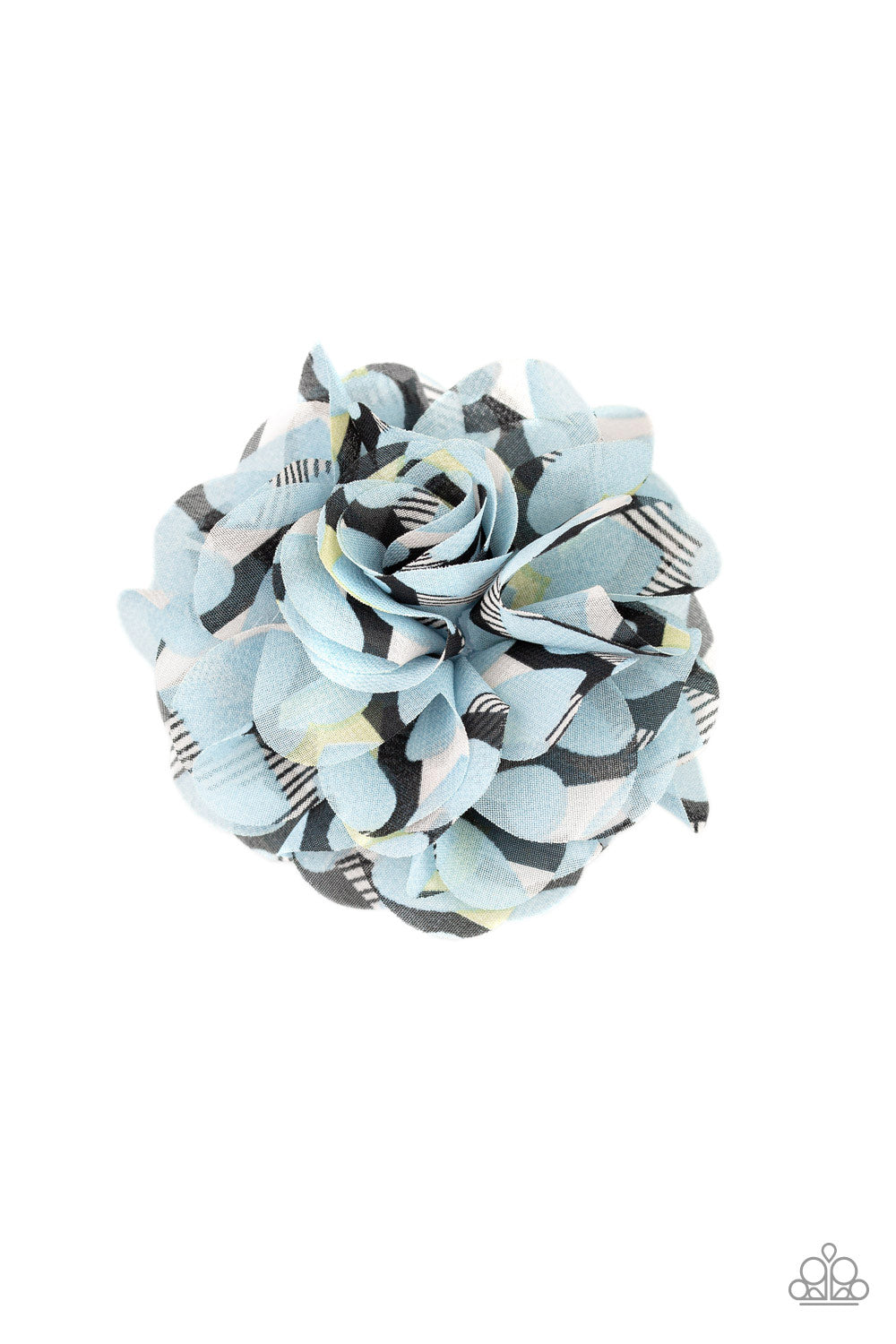 Paparazzi ♥ Flowery Fiesta - Blue ♥  Hair Clip