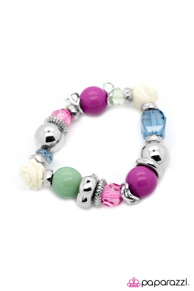 Paparazzi ♥ Only Time Will Tell - Multi ♥ Bracelet