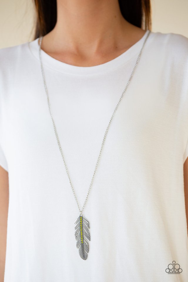 Paparazzi ♥ Sky Quest - Green ♥ Necklace