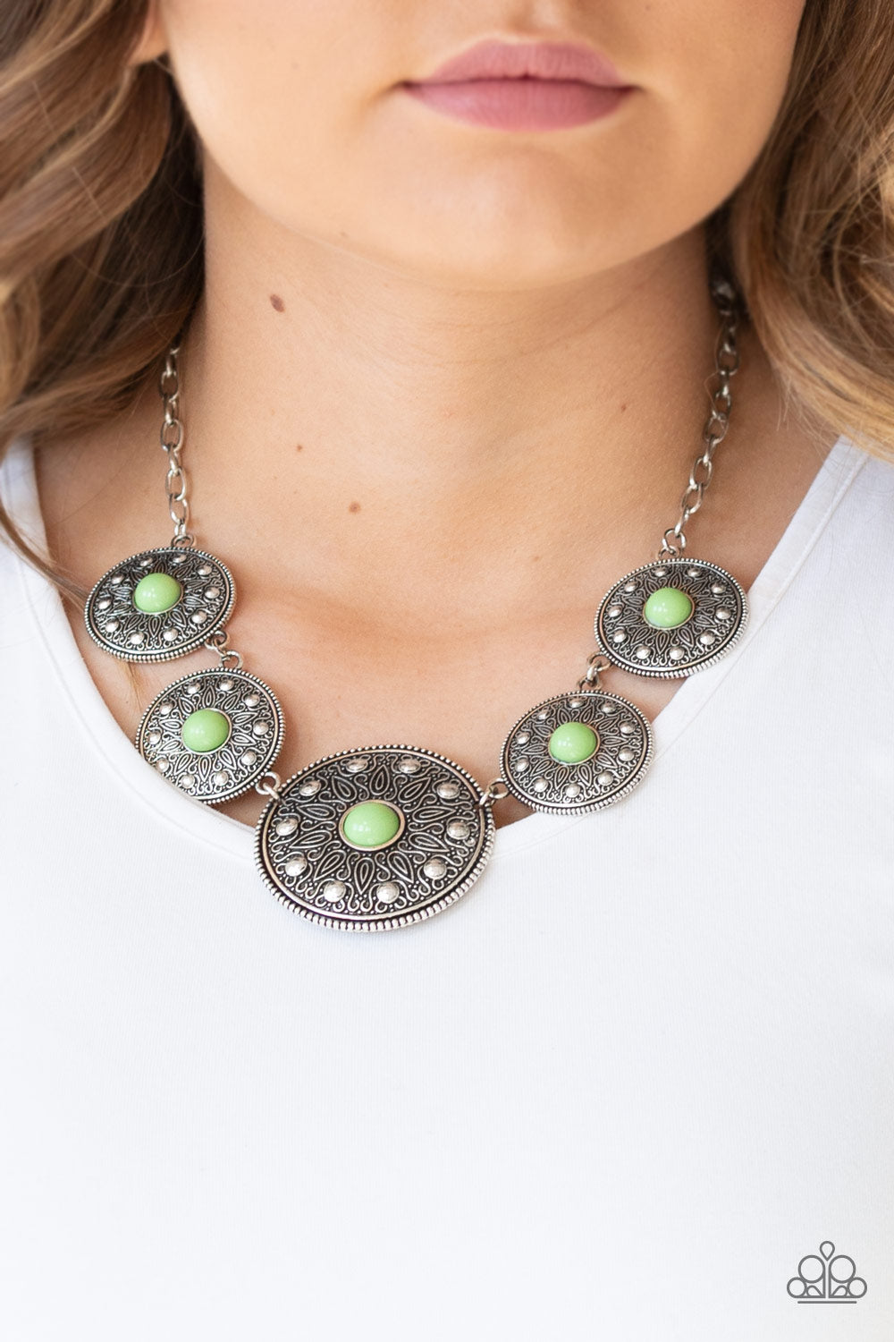 Paparazzi ♥ Hey, SOL Sister - Green ♥  Necklace