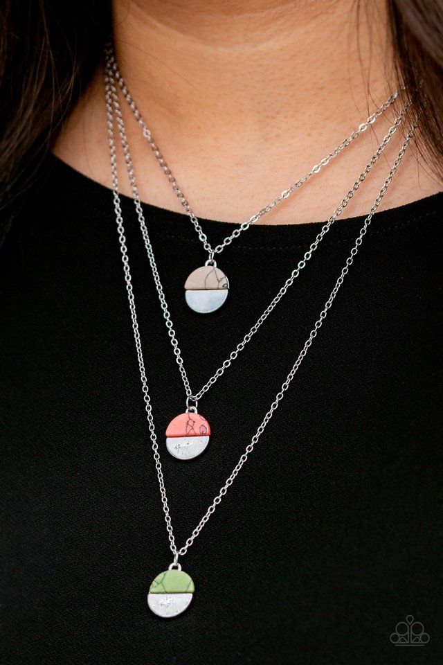 Paparazzi ♥ Rural Reconstruction - Multi ♥ Necklace