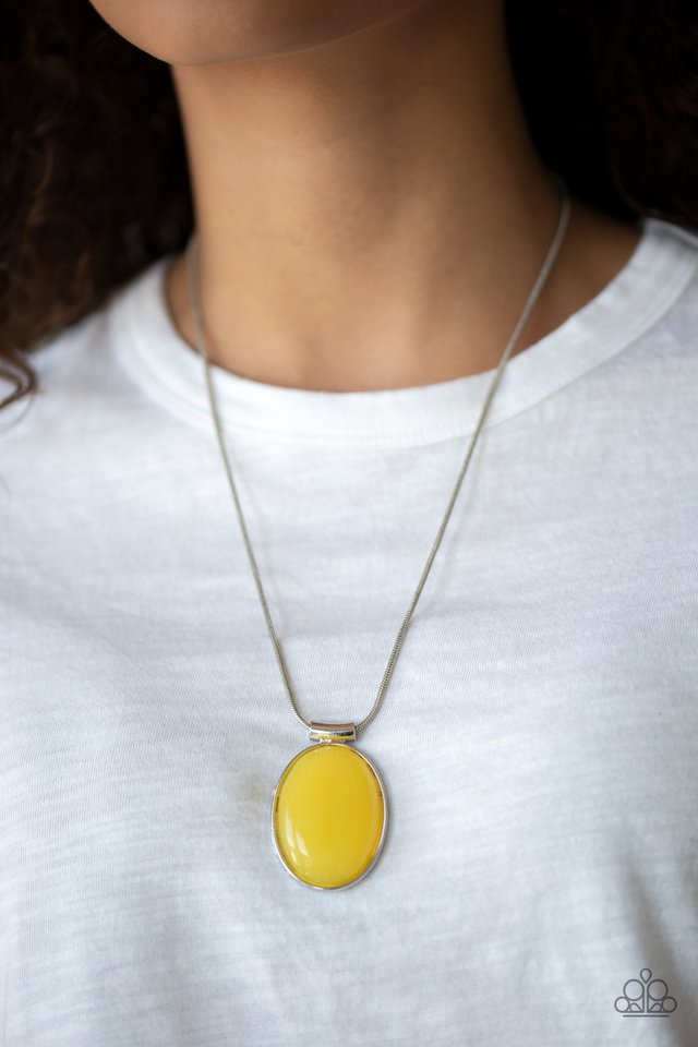 Paparazzi ♥ Rising Stardom - Yellow ♥ Necklace