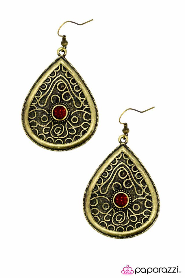 Paparazzi ♥ What Are You Waiting For? - Brass ♥ Earrings