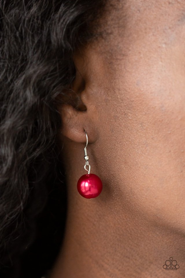 Paparazzi ♥ Take Note - Red ♥ Necklace