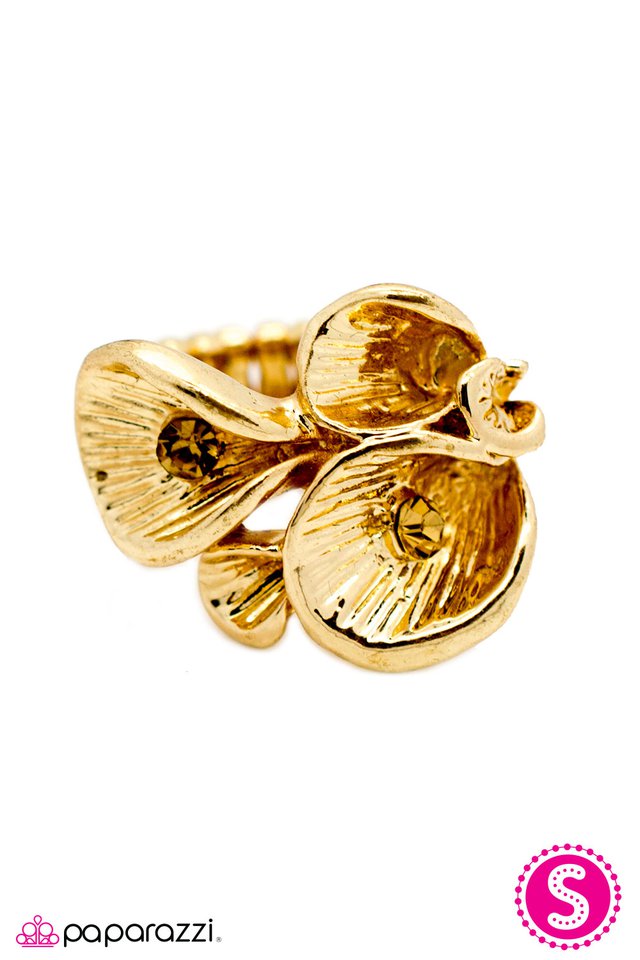Paparazzi ♥ Polished Petals - Gold ♥ Ring