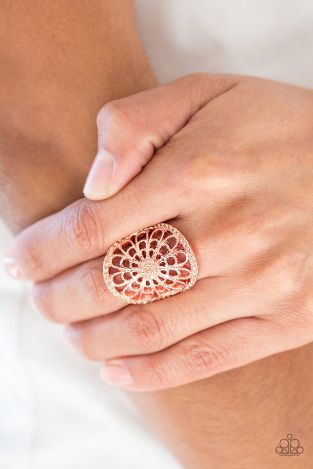 Paparazzi ♥ Springtime Shimmer - Copper ♥ Ring