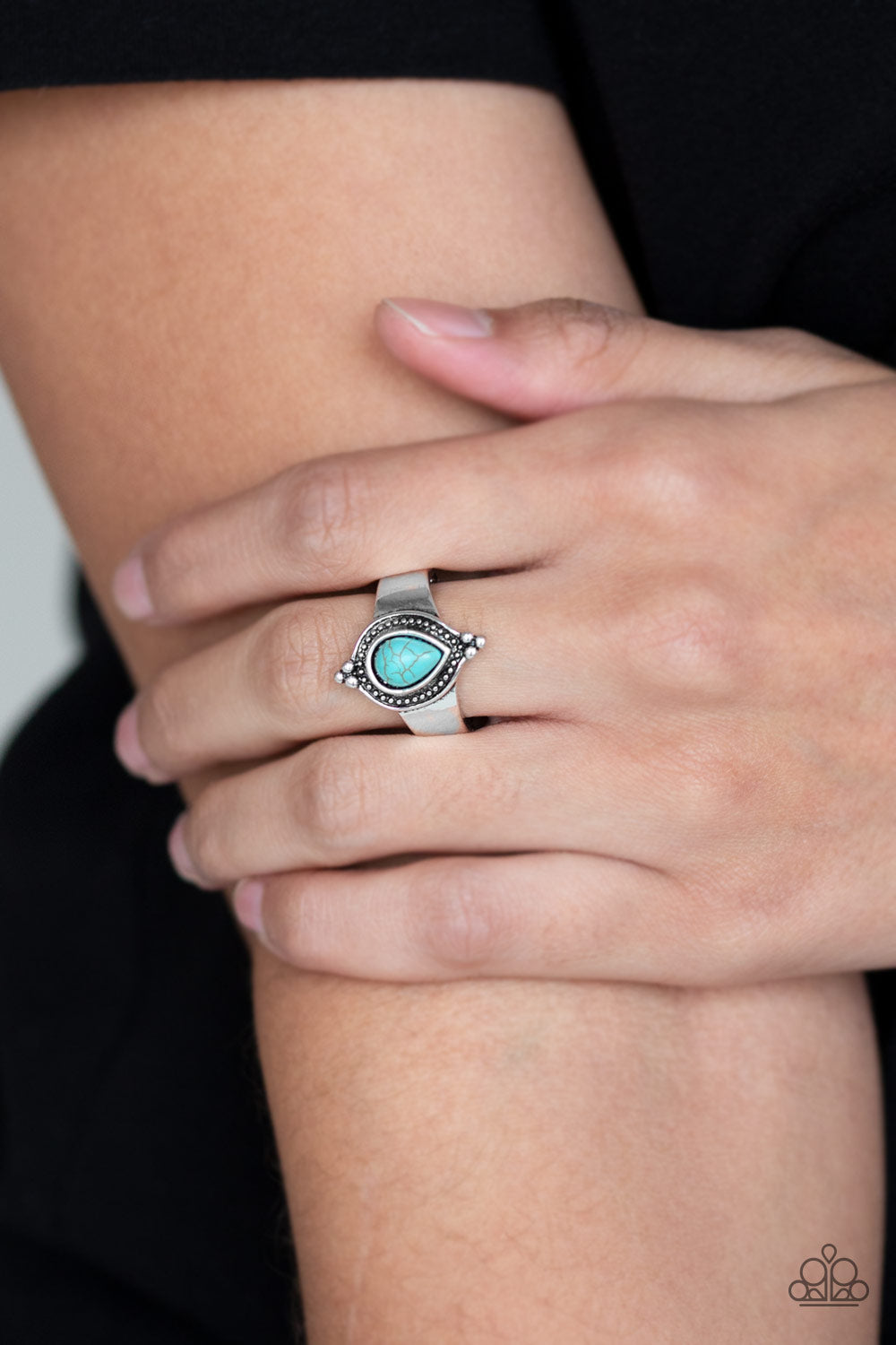 Paparazzi ♥ Mineral Minimalist - Blue ♥  Ring