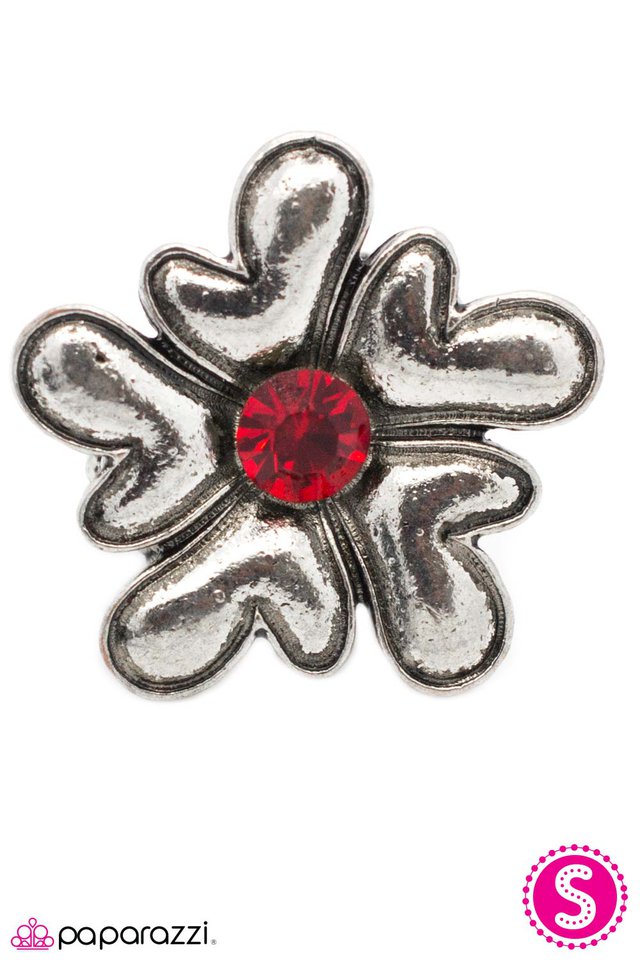 Paparazzi ♥ To Your Hearts Content - Red ♥ Ring
